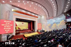 Panorama du Congrès du Comité du Parti de Hô Chi Minh-Ville pour le mandat 2025–2030. Photo : VNA