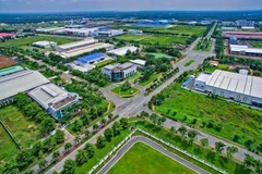 Une zone industrielle à Hô Chi Minh-Ville. Le Vietnam consolide sa position de destination privilégiée pour les investissements industriels mondiaux. Photo : Internet