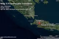 Un séisme de magnitude 4,1 secoue la ville indonésienne de Bogor
