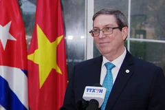 Le ministre cubain des Affaires étrangères, Bruno Rodríguez Parrilla. Photo : VNA