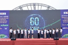 Cérémonie de lancement de la campagne « Tout le monde pratique une utilisation efficace de l’énergie en réponse à Heure de la Terre 2026 » sous le thème « Innovation verte, avenir vert », tenue à Hanoï le 21 mars 2026. (Photo : VNA)