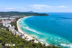 Plage de Khem, Phu Quoc de la province de Kien Giang. Photo : VNA