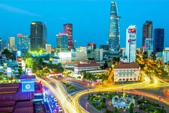 Une vue du centre de Hồ Chí Minh-Ville. Photo VGP