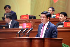 Nguyen Chi Tai, secrétaire adjoint du Comité municipal du Parti et président du Comité du Front de la Patrie du Vietnam de Huê. Photo : VNA