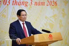 Le Premier ministre Pham Minh Chinh. Photo : VNA
