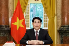 Le président de la République, Luong Cuong. Photo . VNA
