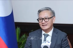 Le ministre lao des Affaires étrangères, Thongsavanh Phomvihane. Photo . VNA