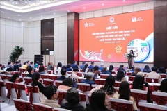 Panorama du forum. Photo : VNA