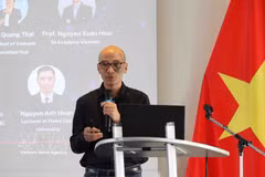 octeur Nguyen Duy Cu, responsable de la recherche créative et du développement de produits au sein du groupe Cyberlabs du groupe POST Luxembourg et vice-président de l’Association des intellectuels vietnamiens en Belgique et au Luxembourg. Photo / VNA