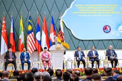 Le Premier ministre cambodgien Hun Mane s'est exprimé lors de la 13e Réunion ministérielle de l'ASEAN sur la gestion des catastrophes (AMMDM) et de la 14e Conférence des Parties (COP) à l'Accord de l'ASEAN sur la gestion des catastrophes et les interventions d'urgence (AADMER). (Photo : AKP/VNA)