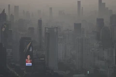 Pollution de l'air à Bangkok, en Thaïlande, le 20 janvier 2025. (Photo : AFP/VNA)