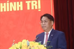 Phan Thang An, membre du Comité central du Parti, secrétaire du Comité provincial du Parti de Cao Bang et chef de la délégation provinciale au Congrès. Photo . VNA