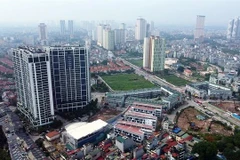 Vue aérienne de Hanoi (Photo : VNA)