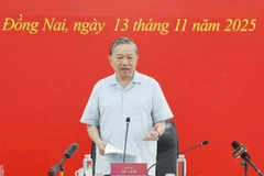 Le secrétaire général du Parti communiste du Vietnam Tô Lâm. Photo : VNA