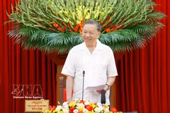 Le secrétaire général du Parti communiste du Vietnam et président de la République, To Lam. Photo : VNA