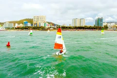 L'Open Yacht Race 2025 se déroule à Bai Sau Beach (Vung Tau Ward, Ho Chi Minh-Ville). Photo : Journal Sai Gon Giai Phong