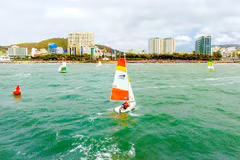 L'Open Yacht Race 2025 se déroule à Bai Sau Beach (Vung Tau Ward, Ho Chi Minh-Ville). Photo : Journal Sai Gon Giai Phong