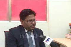 Le Dr Manish Kumar Singh, enseignant à la Faculté d’informatique de l’Université de Delhi (Inde). Photo : VNA