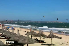 Un coin de la plage de Mui Ne. Photo : VNA