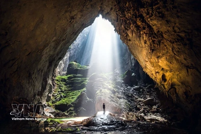La parc national de Phong Nha - Ke Bang est classé au patrimoine mondial. Photo : VNA
