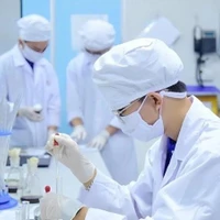 Recherche scientifique à l’Université des sciences et des technologies de Hanoi" (USTH), relevant de l’Académie des sciences et des technologies du Vietnam (VAST). Photo : USTH