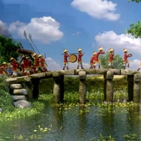 Une scène du film "Petit érudit Quỳnh : La légende de Kim Nguu". Photo : TH