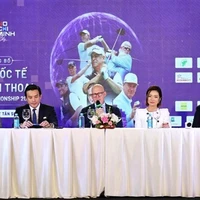 Le comité d'organisation du Vietnam Legends Championship 2025. L'événement se déroulera à Hô Chi Minh-Ville du 25 au 30 novembre. Photo : Legends Tour