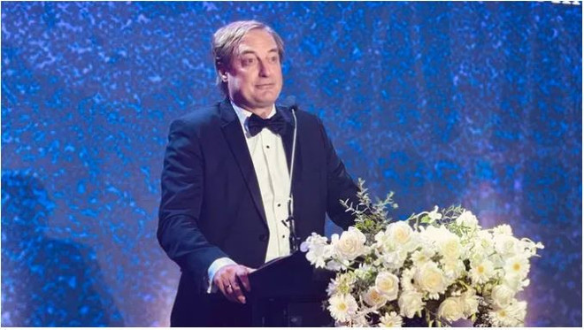 Bruno Jaspaert, président d’EuroCham, s'exprime lors de l'événement. Photo: SGGP bruno-jaspaert-sggp.jpg