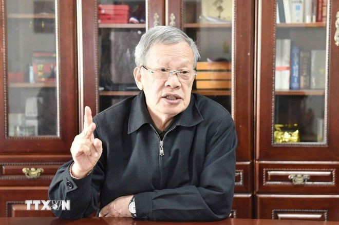 Ling Dequan, ancien représentant en chef de l’agence de presse chinoise Xinhua à Hanoi. Photo: VNA ling-dequan.jpg