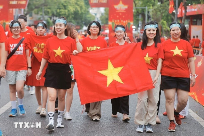 Près de 19.000 vont courir le marathon «Mon Vietnam 2025». Photo: VNA marathon-mon-vietnam-2025.jpg