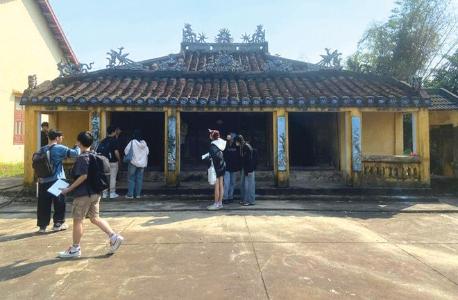Maison traditionnelle dans l’ancien village de Phong Nam. Photo : CTV/CVN maison-traditionnelle-dans-lancien-village-de-phong-nam.jpg