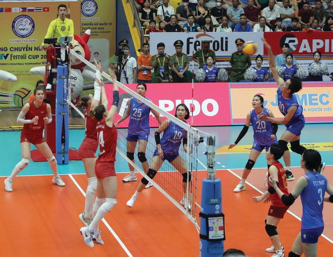Le volley-ball féminin du Vietnam est prêt à créer la surprise sur les parquets aux SEA Games 33, prévus en décembre prochain en Thaïlande. Photo : VNA volley-ball-feminin.jpg