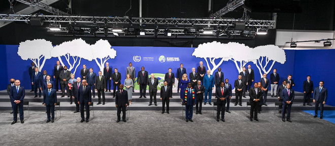 Le Premier ministre Pham Minh Chinh et les dirigeants mondiaux à la COP26. Photo : VGP premier-ministre-pham-minh-chinh-et-les-dirigeants-mondiaux-a-la-cop26.jpg