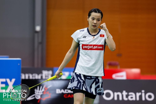 La badiste n°1 vietnamienne Nguyên Thuy Linh, a fait sensation en battant l’ancienne numéro 1 mondiale Ratchanok Intanon de Thaïlande. Photo : BadmintonPhoto nguyen-thuy-linh-vbf.jpg