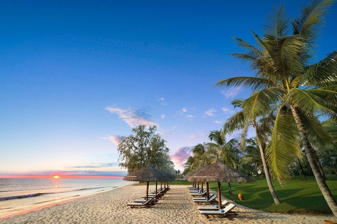 Le climat tropical de Phú Quôc, avec ses températures agréables toute l’année, ajoute encore à son attrait pour une retraite tranquille. Photo : vinwonders.com phu-quoc.jpg
