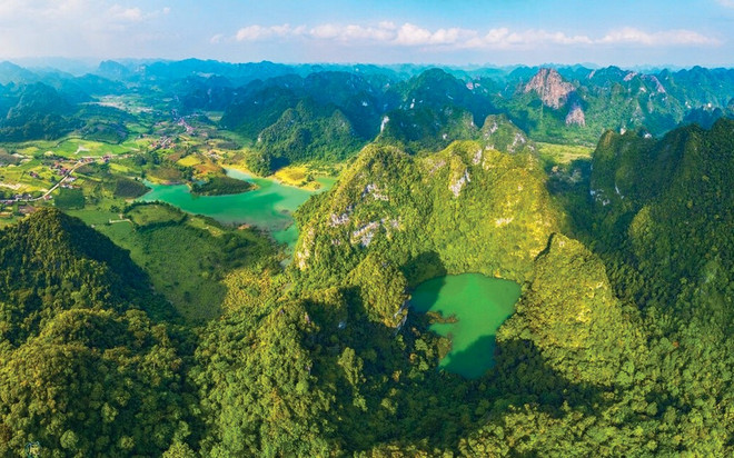 Le géoparc de Lang Son est l’un des plus grands du genre au Vietnam. Photo : VNA geoparc-de-lang-son.jpg