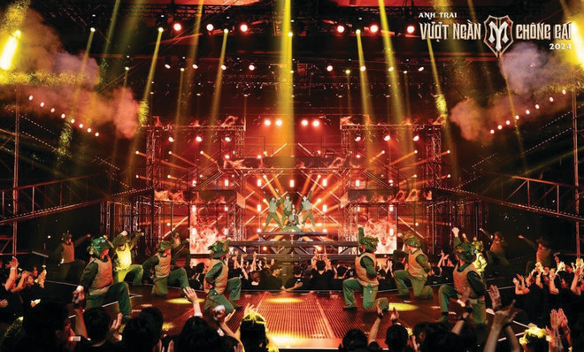Le concert “Anh trai say hi” (Dites bonjour, ne dites jamais au revoir) a connu un franc succès en 2024. Photo : CTV anh-trai-say-hi.jpg