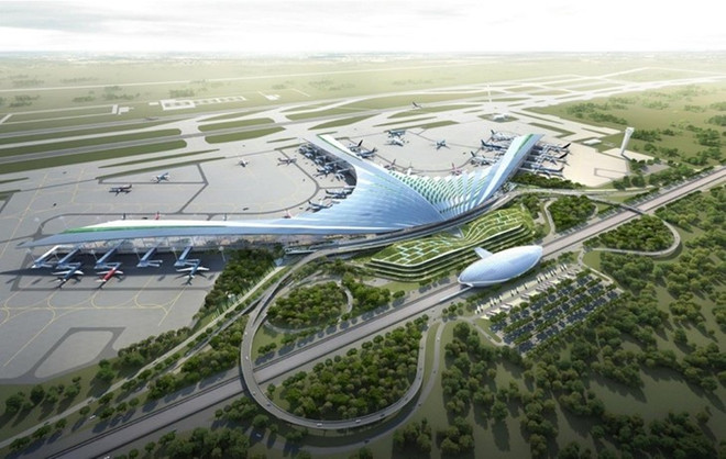 L'aéroport international de Long Thành (ouverture 2025), future porte d'entrée touristique de Ho Tram. Photo: VNA aeroport-international-de-long-thanh.jpg