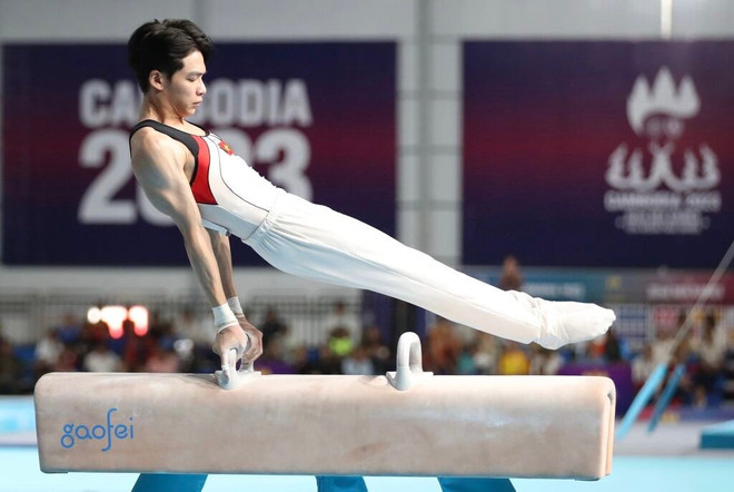 Le gymnaste Dang Ngoc Xuân Thiên. Photo : CTV/CVN ang-ngoc-xuan-thien.jpg
