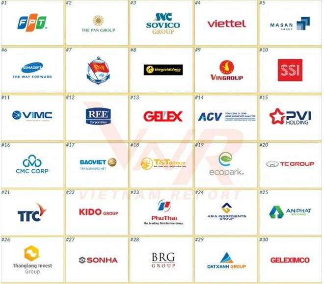 Vietnam Report dévoile pour la première fois le Top 30 des groupes d'investissement stratégiques. Photo : tapchikinhtetaichinh.vn alpha-30-tapchitaichinh.jpg