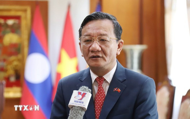 L’ambassadeur du Vietnam au Laos Nguyên Minh Tâm. Photo : VNA nguyen-minh-tam.jpg