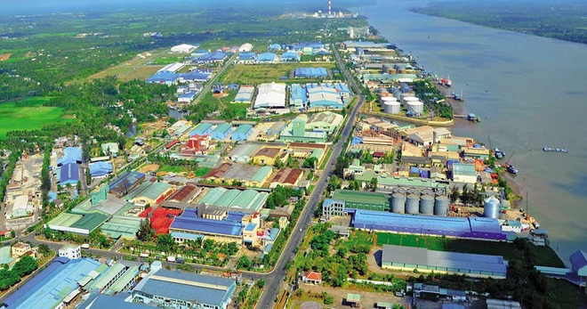 Vue aérienne du parc industriel de Trà Noc, à Cân Tho. Photo : baodautu parc-industriel-de-tra-noc-a-can-tho-baodautu.jpg