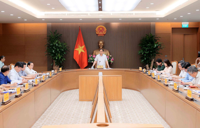 Vue d’ensemble de la réunion, à Hanoi, le 17 juillet. Photo : VNA bui-thanh-son-conventions-internationales.jpg