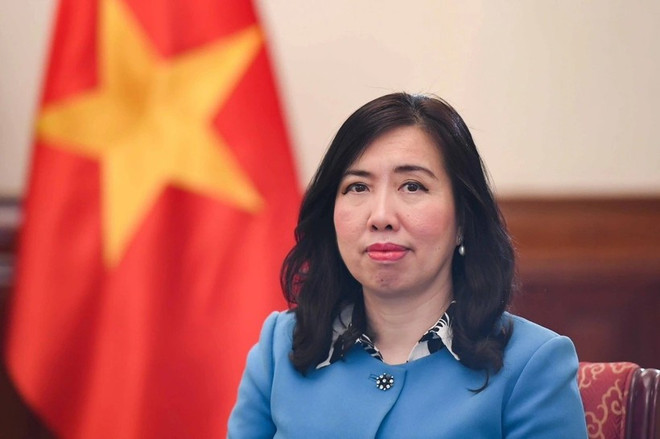 La vice-ministre des Affaires étrangères, Lê Thi Thu Hang. Photo : VNA le-thi-thu-hang-vna.jpg