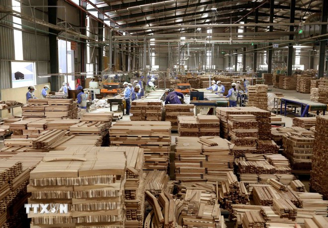 Produits d'exportation de la compagnie par actions WOODSLAND Tuyên Quang vers la République tchèque. Photo: VNA woodsland-tuyen-quang.jpg