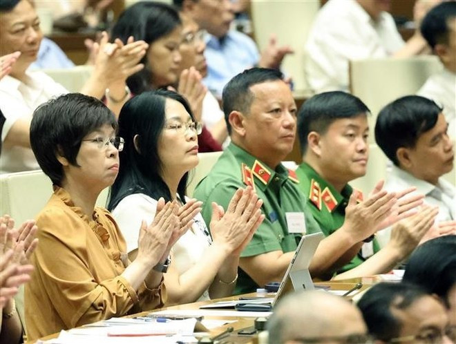 Participants à la conférence nationale. Photo : VNA participants.jpg