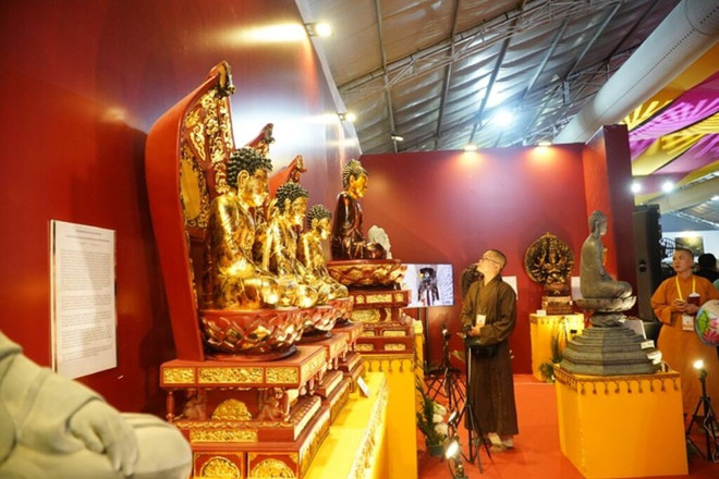 L'exposition culturelle intitulée "Là où l’art et la spiritualité se rencontrent", à Hô Chi Minh-Ville. exposition-culture-bouddhique.jpg