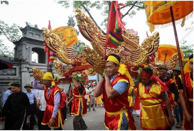 Ouverture de la fête dans le site touristique spirituel de Suôi Mo. Photo : VNA site-suoi-mo.jpg