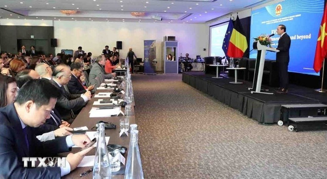 Nguyên Van Thao, ambassadeur du Vietnam en Belgique et auprès de l’Union européenne. Photo: VNA nguyen-van-thao.jpg