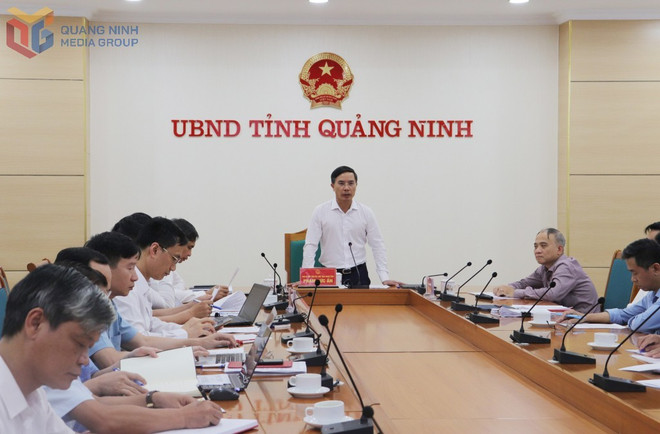 Le président du Comité populaire provincial, Pham Duc An, s’exprime lors de la réunion, à Quang Ninh, le 31 juillet. Photo : baoquangninh.vn pham-duc-an-baoquangninhvn-923.jpg